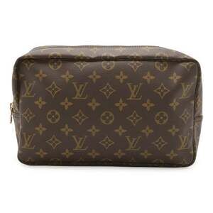 LOUIS VUITTON Monogram Truss Toilette 28 Clutch Bag, Second Travel Pouch, Mul...